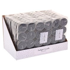 Свечи чайные Koopman International Red New Year Красный Новый Год Набор 8 шт
