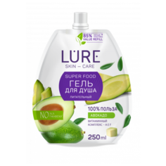 Гель для душа Lure Super food Питательный, 250 мл