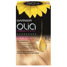 Olia стойкая крем-краска для волос, 10.21, Перламутровый блонд