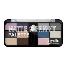 Lavelle Тени для век Matte&Bright 12 цветов 02