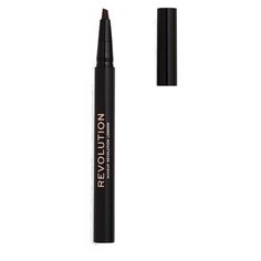 REVOLUTION маркер для бровей Bushy Brow Pen, оттенок dark brown