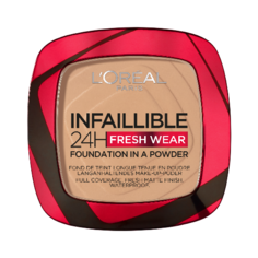 LOreal Paris Пудра компактная Infaillible 24H Fresh Wear 140 Golden beige