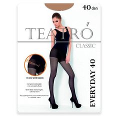 Колготки TEATRO Everyday, 40 den, размер 2-M, daino (бежевый)