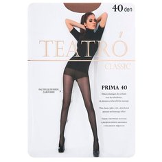 Колготки TEATRO Prima, 40 den, размер 4-XL, melon (бежевый)
