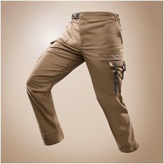 Мужские брюки для треккинга в пустыне DESERT 500, размер: 42 (L33), цвет: Коричневый FORCLAZ Х Декатлон Decathlon