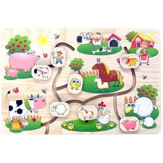Головоломка PAREMO Большая ферма (PE720-145) бежевый/зеленый
