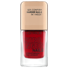 Укрепляющий лак для ногтей Stronger Nails, 10.5 мл, 08 solid red Catrice