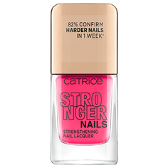 Укрепляющий лак для ногтей Stronger Nails, 10.5 мл, 10 pink warrior Catrice