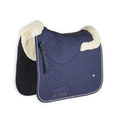 Вальтрап выездковый с амортизатором для лошади 900 FOUGANZA FS Асфальтово-Синий Х Декатлон Decathlon