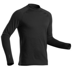 Термобелье (верх) лыжное мужское черное 500, размер: M, цвет: Черный WEDZE Х Декатлон Decathlon