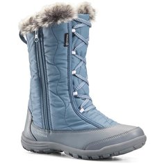 Сапоги зимние теплые водонепр. поход. д/детей разм. 30-38 на молнии SH500 X-WARM QUECHUA Х Декатлон EU34 Decathlon