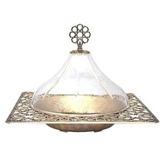 Ваза, конфетница в турецком (арабском) стиле для фиников, лукума с крышкой Open Kitchen