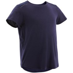 Футболка для девочек и мальчиков 500 Baby Gym, размер: 73-75CM 12M, цвет: Синий Графит/Синий Графит DOMYOS Х Декатлон Decathlon