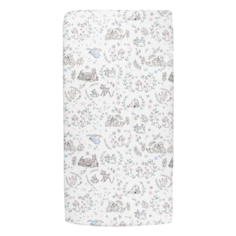 Простыня на резинке Forest kids 7898, 80 х 160 см, белый