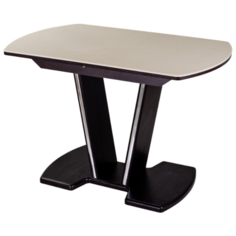 Стол кухонный раздвижной с искусственным камнем Румба ПО КМ 06 ВН 03 ВН Домотека