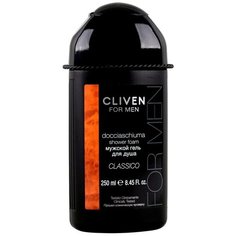 Пена-гель для душа Cliven For men Classico, 250 мл