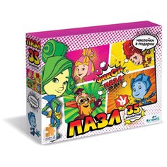 Пазл Фиксики "Комикс. Тыдыщ!", 35 элементов (+ наклейки) Origami