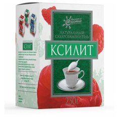 Заменитель сахара ксилит "Сладкий мир", коробка 250 г. Фруктовое счастье