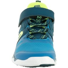 Кроссовки для ходьбы детские PW 540 синие, размер: 28, цвет: Цвет Морской Волны/Насыщенный Тёмно-Бирюзовый/Лайм NEWFEEL Х Декатлон Decathlon