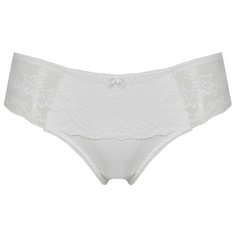 Alla Buone Трусы слипы с кружевными вставками по бокам и сзади, размер L(48), белый