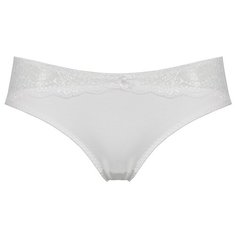 Alla Buone Трусы слипы с кружевными вставками спереди и сзади, размер M(46), белый