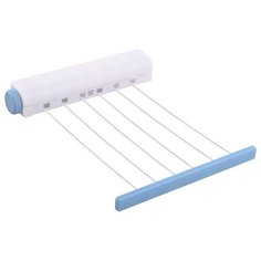 Сушилка для белья Мультидом настенная выдвижная 6 линий, белый