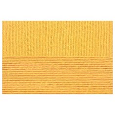 Пряжа для вязания ПЕХ Хлопок Натуральный летний ассорт (100% хлопок) 5х100г/425 цв.012 желток Пехорка ПЕХ.ХЛ.натур.012