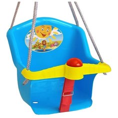 Качели Orion Бонифаций, с барьером безопасности, с клаксоном, синие