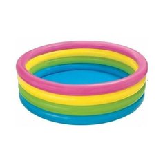 Бассейн надувной детский Intex Sunset Glow Four Ring (56441) 168x168x46 см