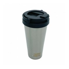 Термокружка "следопыт-palermo" с откидной ручкой, нержавеющая сталь, 500 мл