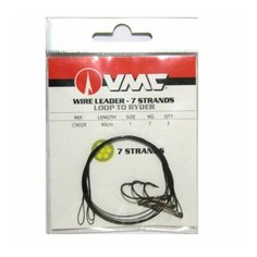 Поводок VМС C902R металлический с двойником (1х7;40 см; 12 кг; 2/0; ;3 шт) VMC