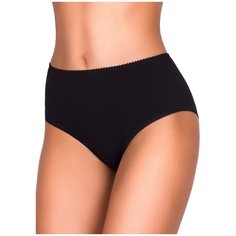 Alla Buone Трусы слипы высокой посадки, размер 3XL(54), nero