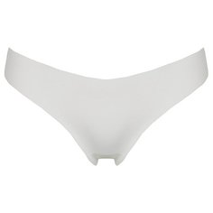 Alla Buone Трусы стринги низкой посадки без отделки, размер XL(50), bianco