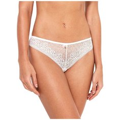 Luce del Sole Трусы бразилиана Raffinata низкой посадки, размер 2 (44), белый