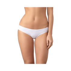 LUI et ELLE Трусы Classic слипы низкой посадки, размер 3 (M), blanc