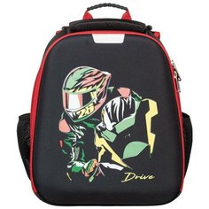 Ранец №1 School Basic, Мотоциклист, 2 отделения, эргономичная спинка