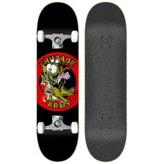 Скейтборд Cruzade Army Aircraft Complete, 31.85x8.13, красный/зеленый/черный