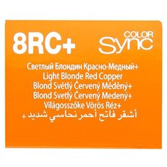 Matrix Color Sync краска для волос без аммиака, 8RC+ светлый блондин красно-медный+, 90 мл