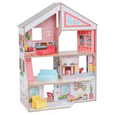 Кукольный домик KidKraft Чарли, с мебелью, 10 элементов