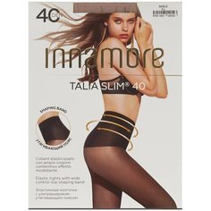 Колготки Innamore Talia Slim, 40 den, размер 4-L, miele (бежевый), 3 пары