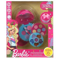 Косметика для девочек Милая Леди "Барби", тени для век, румяна, блеск для губ (10390A-BAR)