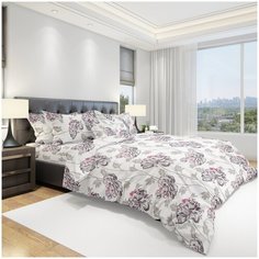 КПБ Amore Mio URG QR, евро B, ECO COTTON (бязь),"Wildflowers"