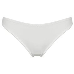 Alla Buone Трусы слипы с кружевными вставками, размер M(46), bianco