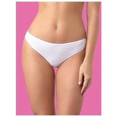 LUI et ELLE Трусы Стринги Classic низкой посадки, размер 5 (XL), blanc