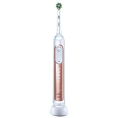 Электрическая зубная щетка Oral-B Genius X, rose gold