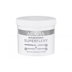 Паста для шугаринга SUPERFLEXY White Cream, 750 г | ARAVIA (аравия)