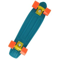 Мини-круизер Decathlon YAMBA 100, 22.63x5.51, blue/coral
