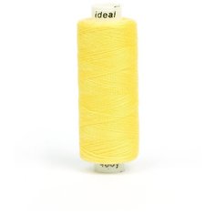 Нитки бытовые IDEAL 40/2 366м 100% п/э, цв.128 желтый