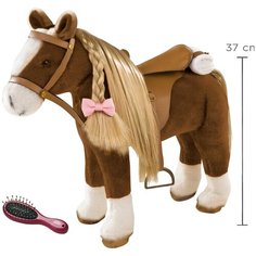 Лошадь Gotz коричневая с расческой (3402375)