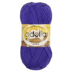Пряжа Adelia Aura, 100% акрил, 10*50 г, 250 м+-5 м, №062, светло-фиолетовый